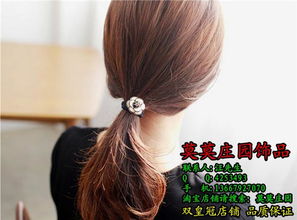 韓版精美發圈，潮流與品質的完美融合——聚焦莫莫莊園飾品廠家直銷